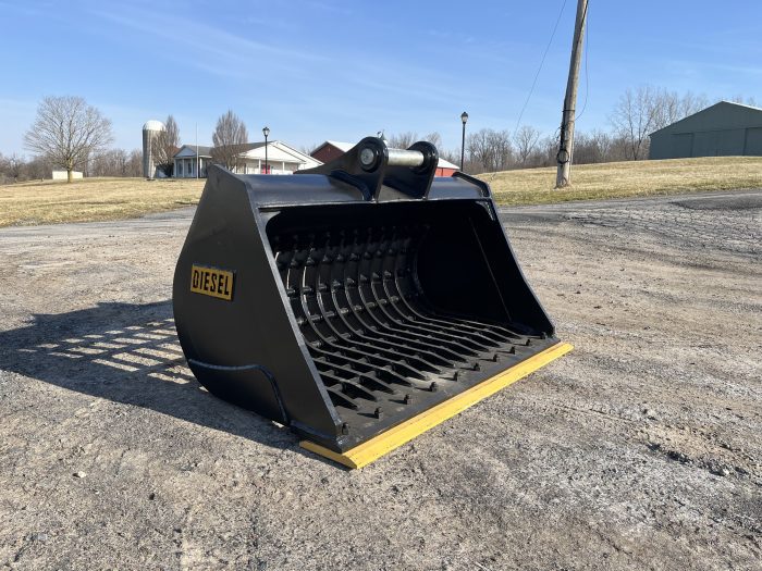 60" Screening Bucket for 120CL Excavator